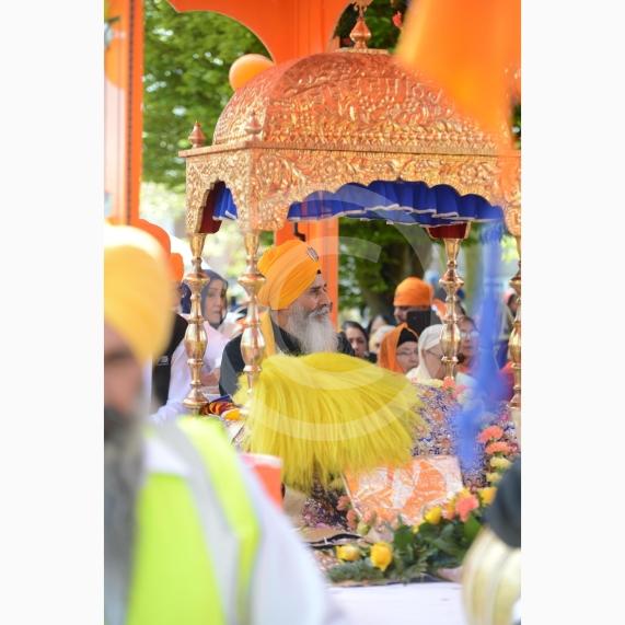Nagar Kirtan procession in Slough starting at Singh Sabha Gurdwara and ending at Ramgarhia Gurdwara.