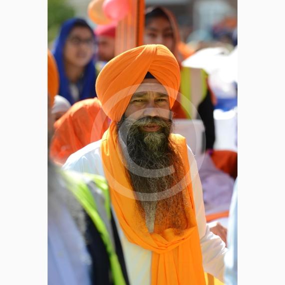 Nagar Kirtan procession in Slough starting at Singh Sabha Gurdwara and ending at Ramgarhia Gurdwara.