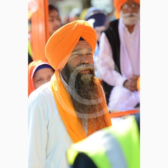 Nagar Kirtan procession in Slough starting at Singh Sabha Gurdwara and ending at Ramgarhia Gurdwara.