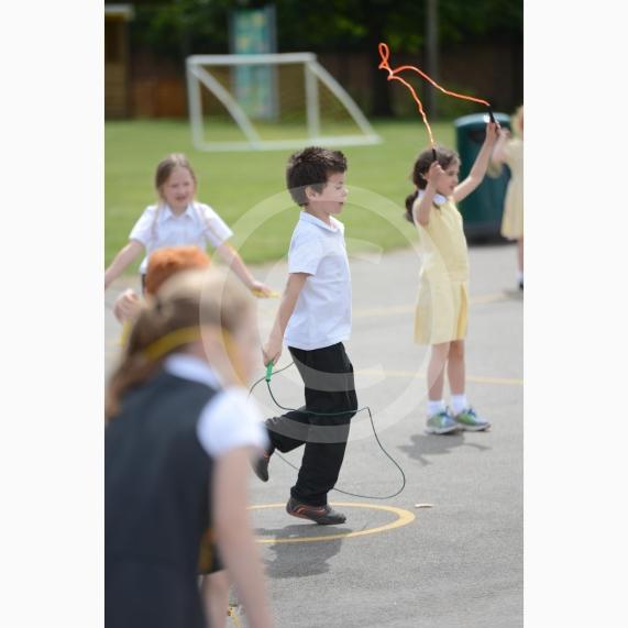 Holyport Primary School, Stroud Farm Rd, Holyport, SL6 2LP Pupils from Holyport Primary School are doing a jump rope skipping challenge to raise money for the British Heart Foundation