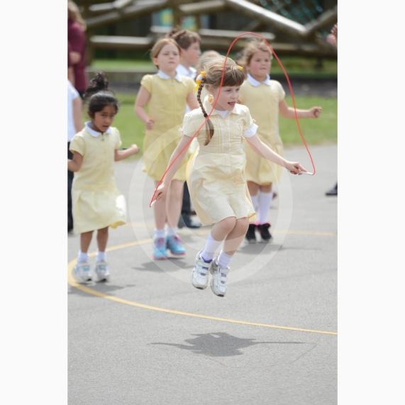 Holyport Primary School, Stroud Farm Rd, Holyport, SL6 2LP Pupils from Holyport Primary School are doing a jump rope skipping challenge to raise money for the British Heart Foundation