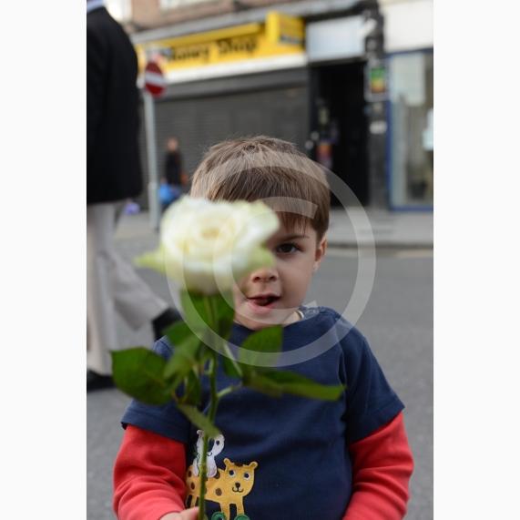 Talvin Deeks 3. Slough High Street, Slough. A vigil in memory of the people who lost their lives in last night’s Manchester attack.