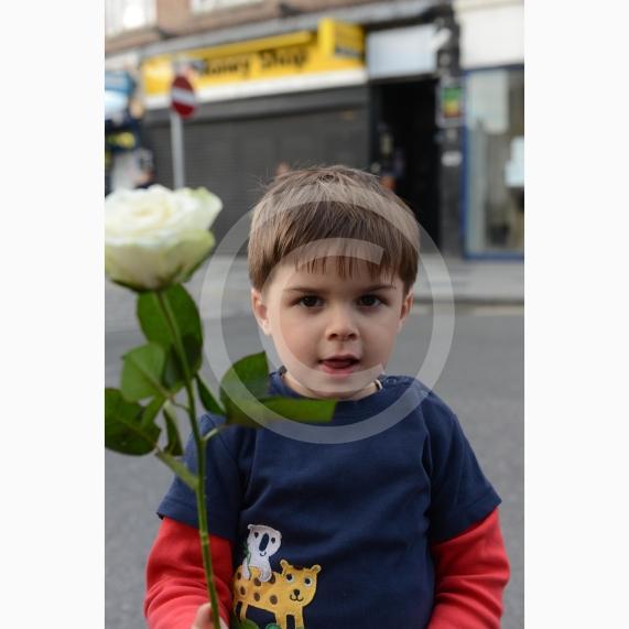 Talvin Deeks 3. Slough High Street, Slough. A vigil in memory of the people who lost their lives in last night’s Manchester attack.