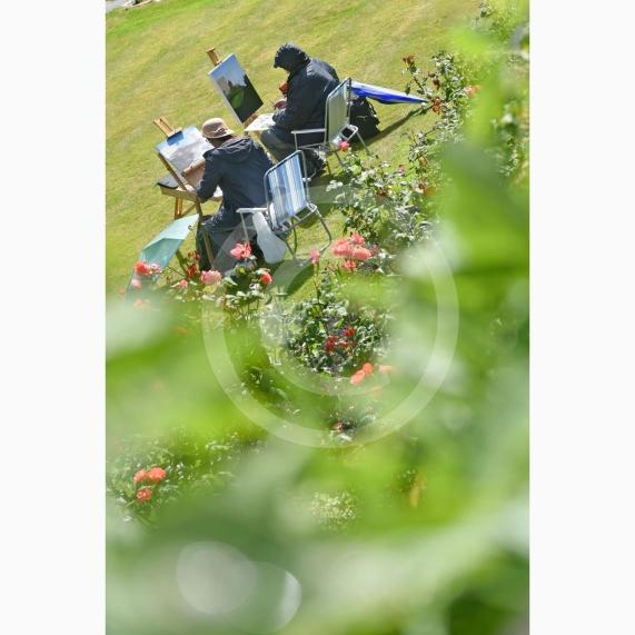 En Plein Air outdoor painting competition in Windsor Castle - Photo: Emma Sheppard - 22/9/17