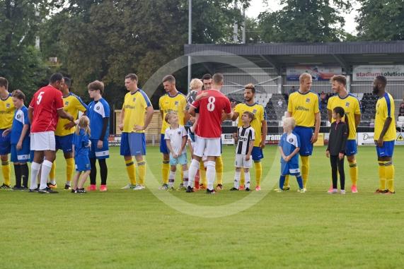 Maidenhead United v Mark Nisbet XI, a testimonial for former Magpies player Nisbet - Photo: Emma Sheppard - 30/7/17