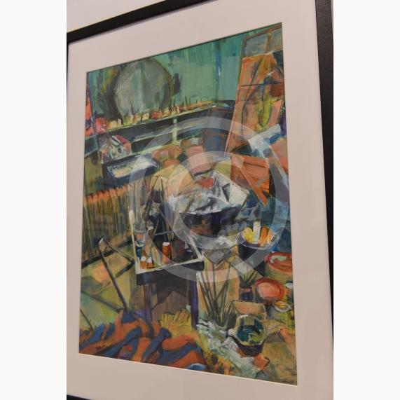 Derin Waller, Studio. Norden Farm Centre for the Arts, Altwood Road, Maidenhead. Maidenhead and Cookham Arts Trail. Some of the artists at Norden Farm (which is one of the venues) 