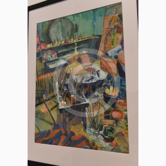 Derin Waller, Studio. Norden Farm Centre for the Arts, Altwood Road, Maidenhead. Maidenhead and Cookham Arts Trail. Some of the artists at Norden Farm (which is one of the venues) 