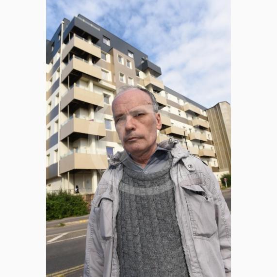 Nova House, Buckingham Gardens, Slough, SL1 1AY. Peter Bothwell, a disgruntled tenant of Nova House has agreed to meet for a photo outside the flat. There&rsquo;s also been talk of alternatives to changing the cladding.