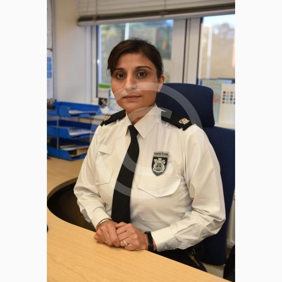 Supt Bobby Rai to go with interview on diversity in police. Maidenhead Police Station, Bridge Road,Maidenhead