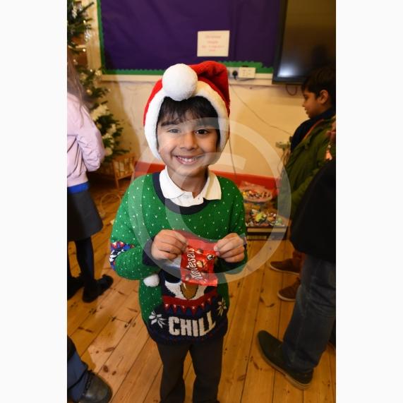 Rajan Shoker 5. Cippenham Infant School, Dennis Way, Slough. A Christmas fair.