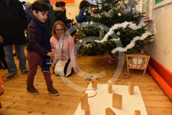 Mohammed Ahmed 5. Cippenham Infant School, Dennis Way, Slough. A Christmas fair.