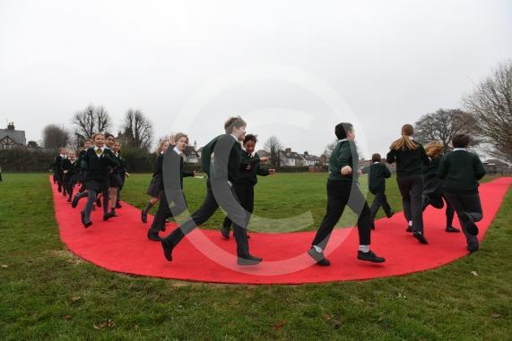 Cookham Rise Primary has a new running track as part of its plan to keep its kids healthy. High Rd, Cookham, Maidenhead. Willow Class Year 6.