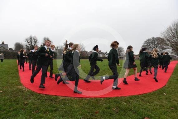 Cookham Rise Primary has a new running track as part of its plan to keep its kids healthy. High Rd, Cookham, Maidenhead. Willow Class Year 6.