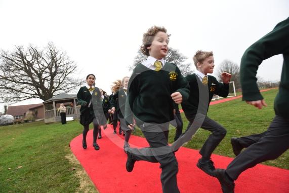 Cookham Rise Primary has a new running track as part of its plan to keep its kids healthy. High Rd, Cookham, Maidenhead. Willow Class Year 6.