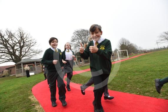 Cookham Rise Primary has a new running track as part of its plan to keep its kids healthy. High Rd, Cookham, Maidenhead. Willow Class Year 6.