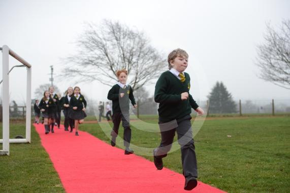 Cookham Rise Primary has a new running track as part of its plan to keep its kids healthy. High Rd, Cookham, Maidenhead. Willow Class Year 6.