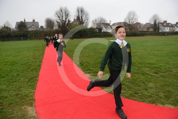 Cookham Rise Primary has a new running track as part of its plan to keep its kids healthy. High Rd, Cookham, Maidenhead. Willow Class Year 6.