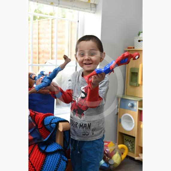 Reuben Virdee 4. Reuben&rsquo;s Fight has now hit the &pound;200,000 target and the family hopes to go to America for medical trials this summer. Ostler Gate, Maidenhead. 