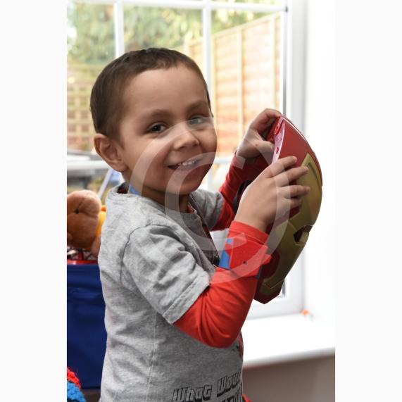 Reuben Virdee 4. Reuben&rsquo;s Fight has now hit the &pound;200,000 target and the family hopes to go to America for medical trials this summer. Ostler Gate, Maidenhead. 