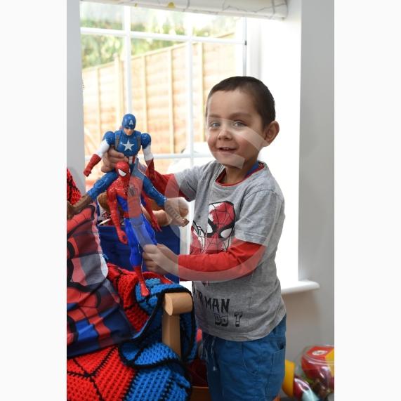 Reuben Virdee 4. Reuben&rsquo;s Fight has now hit the &pound;200,000 target and the family hopes to go to America for medical trials this summer. Ostler Gate, Maidenhead. 