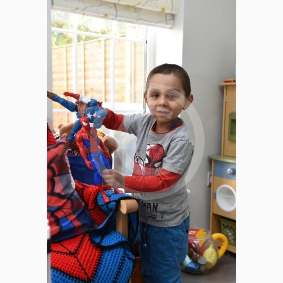 Reuben Virdee 4. Reuben&rsquo;s Fight has now hit the &pound;200,000 target and the family hopes to go to America for medical trials this summer. Ostler Gate, Maidenhead. 