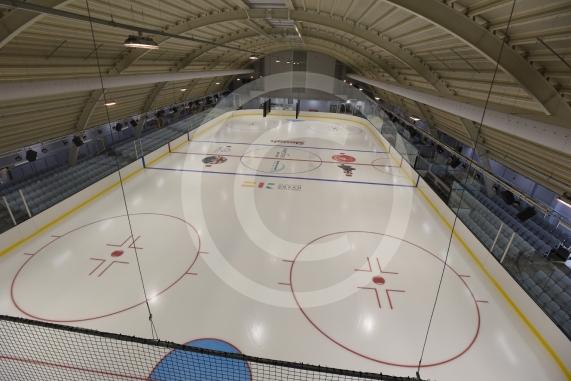Slough Ice Arena, Montem Lane, SloughCouncil cabinet members and directors as they take a tour of the Slough Ice Arena before it opens its doors in April. 