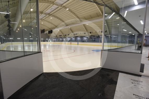Slough Ice Arena, Montem Lane, SloughCouncil cabinet members and directors as they take a tour of the Slough Ice Arena before it opens its doors in April. 