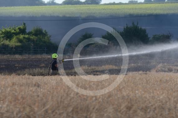 Marlow Road, Little Marlow.From the entrance to Wyevale Garden Centre, Pump Lane South, Little MarlowScene of a fire