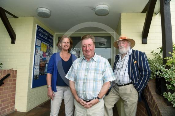 LtoR Sabine Bolier, Peter Austen and Mike Springate.Cookham Dean village club received a  grant from the Baylis Trust . They have used it to buy a new ceiling and lights for the village hall.Cookham Dean Village Hall, Church LaneCookham Dean.