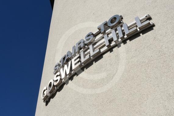 Site pic of Goswell Hill in Windsor - Photo: Emma Sheppard 6/9/18