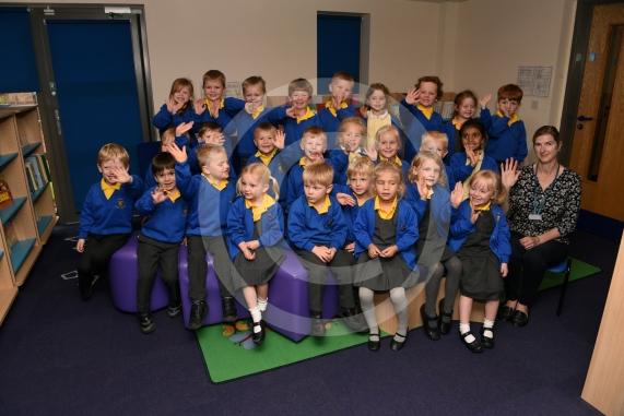 Foundation Class.Teacher Mrs Jo CarwanaMy First Class Supplement photograph.The Charvil Piggott Primary School, Park Lane, Charvil.