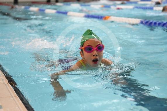 Mayar Jabbar, eight, swims in the 22nd Windsor Lions Annual Swimathon.The 22nd Windsor Lions Annual Swimathon.Windsor Leisure centre, Clewer Mead, Stovell Rd, Windsor.