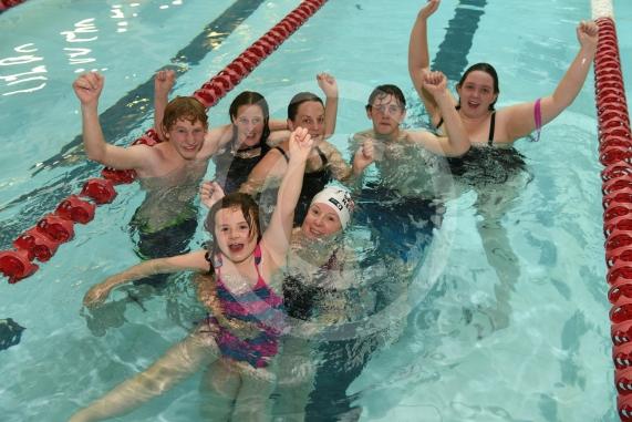 The Crossroads Care team.The 22nd  Windsor Lions Annual Swimathon.Windsor Leisure centre, Clewer Mead, Stovell Rd, Windsor.