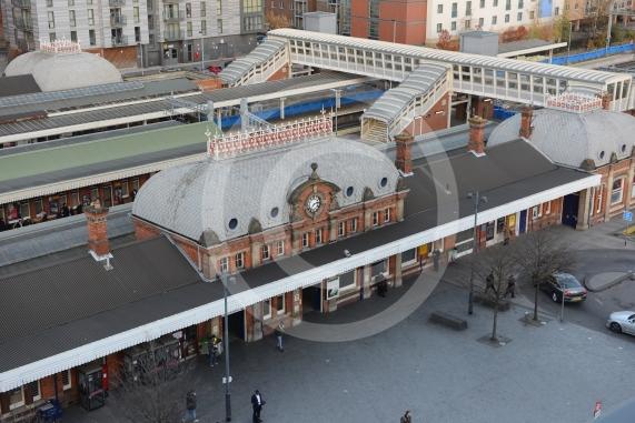 Slough Train Station, from the Porter Building  