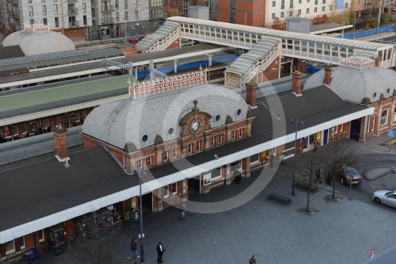 Slough Train Station, from the Porter Building  