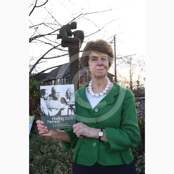 Lady Aurelia Young has written a book about her father, Oscar Nemon, called finding Nemon. Nemon was a famous sculptor who did busts of Churchill and the Queen among many famous people from history. The statue outside Elizabeth House is also one of his. Elizabeth House, Cookham Rise