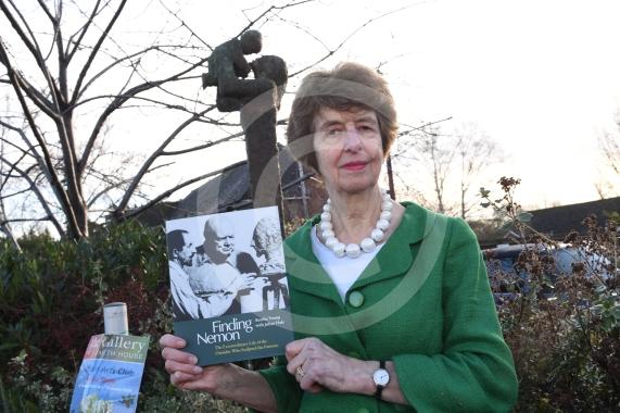 Lady Aurelia Young has written a book about her father, Oscar Nemon, called finding Nemon. Nemon was a famous sculptor who did busts of Churchill and the Queen among many famous people from history. The statue outside Elizabeth House is also one of his. Elizabeth House, Cookham Rise