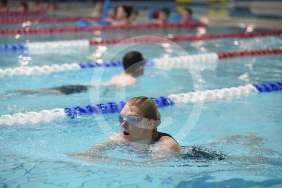 Jacqueline Lewis.The 34th Maidenhead Swimarathon at the  Magnet Leisure Centre, Holmanleaze, Maidenhead. 