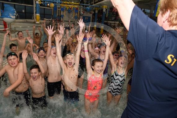 St Piran's School teams.The 34th Maidenhead Swimarathon at the  Magnet Leisure Centre, Holmanleaze, Maidenhead. 