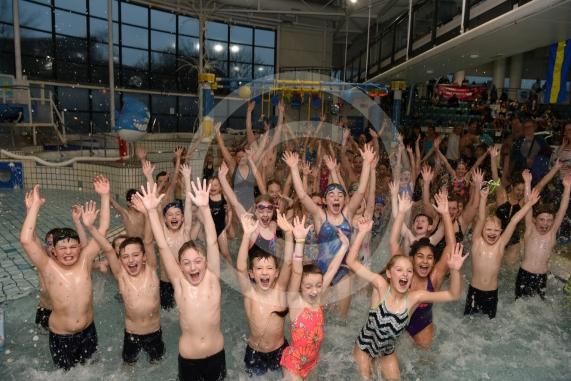 St Piran's School teams.The 34th Maidenhead Swimarathon at the  Magnet Leisure Centre, Holmanleaze, Maidenhead. 