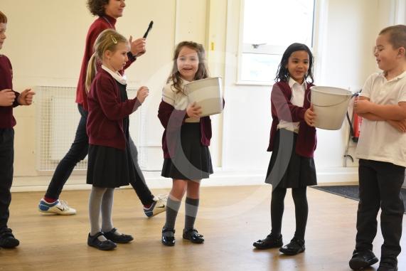 Holyport Primary, Stroud Farm Road, HolyportYears 1 & 2 pupils having a Great Fire of London workshop.