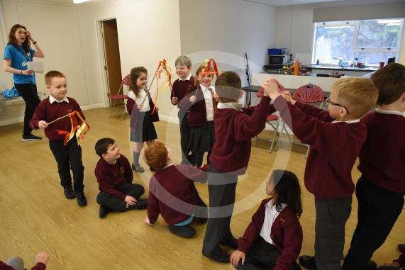 Holyport Primary, Stroud Farm Road, HolyportYears 1 & 2 pupils having a Great Fire of London workshop.