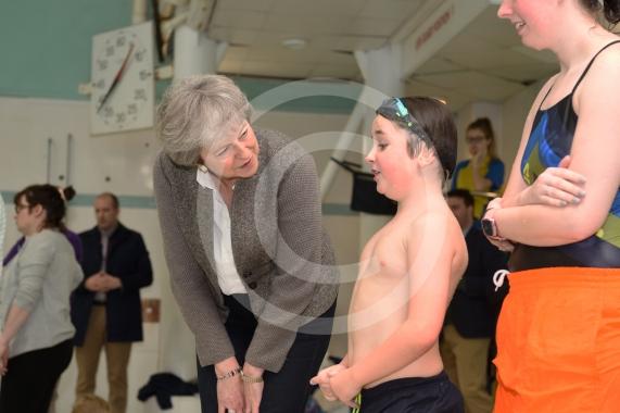 Magnet Leisure Centre, Holmanleaze, Maidenhead. The 34th Maidenhead Swimarathon.
