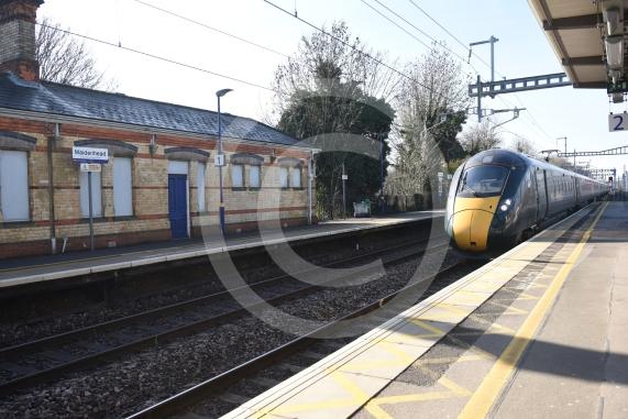 New stock photos of the newer trains at Maidenhead Train Station