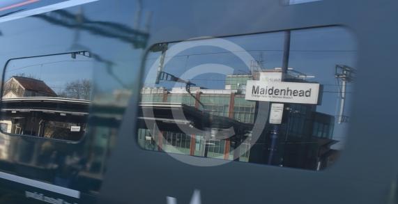 New stock photos of the newer trains at Maidenhead Train Station