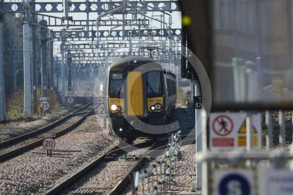 New stock photos of the newer trains at Maidenhead Train Station