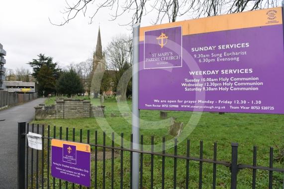 St Mary's Parish Church, Church Street, Slough. 