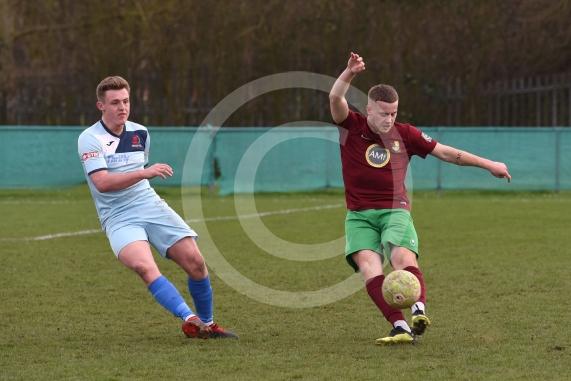 Subsidiary Cup semi-final, Holyport FC vs Cirencester Town Development. Pictures by Emma Sheppard 