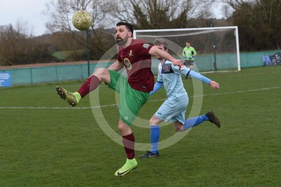 Subsidiary Cup semi-final, Holyport FC vs Cirencester Town Development. Pictures by Emma Sheppard 