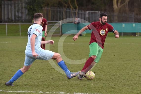 Subsidiary Cup semi-final, Holyport FC vs Cirencester Town Development. Pictures by Emma Sheppard 